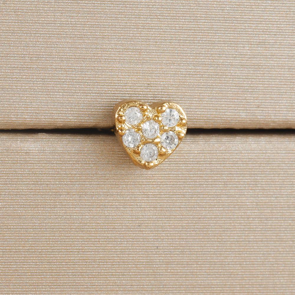 Pearl Flower Bee Zircon Earrings with Stainless Steel Needle