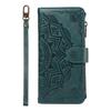 Portfel z wytłaczanej skóry Mandala Etui z klapką Do Samsung Galaxy A57 A37 A56 A36 A26 A55 A35 A54 A34 A25 A24 A23 4G 5G