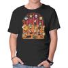Unisex Crew Neck T-Shirt Plumber Game Dance Graphic Short Sleeve Casual Tee