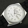 VINTAGE REFURBISHED SEIKO 5 AUTOMATIC 6309A JAPAN MENS WHITE WATCH a441370-5 Sk-a441370