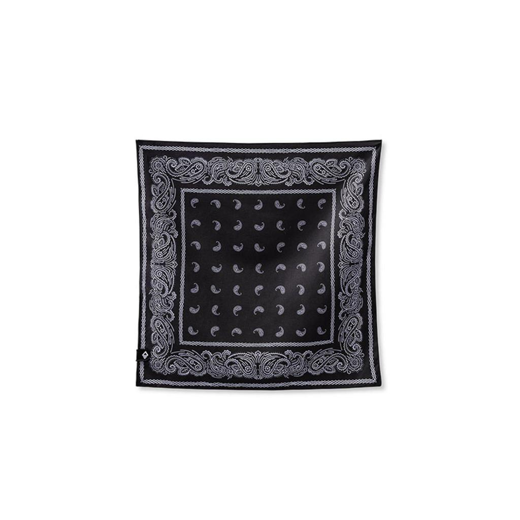 Used BANDANA TOWEL Paisley/Black Handkerchief Quick-drying Absorbent Antibacterial