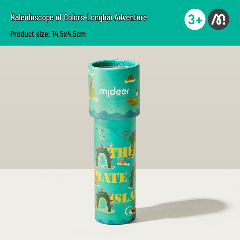 

Mideer Сделай сам Калейдоскоп: Вращающаяся призма-игрушка с изменяющимся изображением для детей