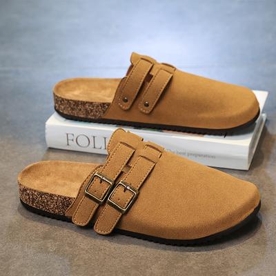 Leder Herren Sandalen Sommer Herren Sandalen Damen Hausschuhe Outdoor Strand Lässig Zapatos Hombre Rutschfest Luxusschuhe ALL-Match 36-47