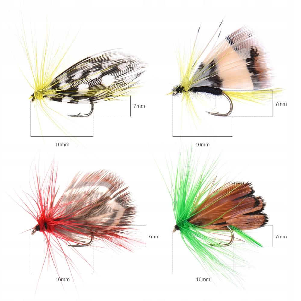 Fly Trout Grayling Barbel Nymphs Mayfly Set 20Pcs