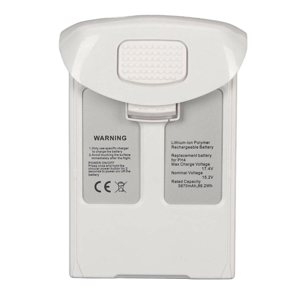 Akumulator lotniczy do Phantom 4 15,2 V 160 W 5870 mAh Wysoki poziom bezpieczeństwa Stabilny wskaźnik LED Inteligentny lot