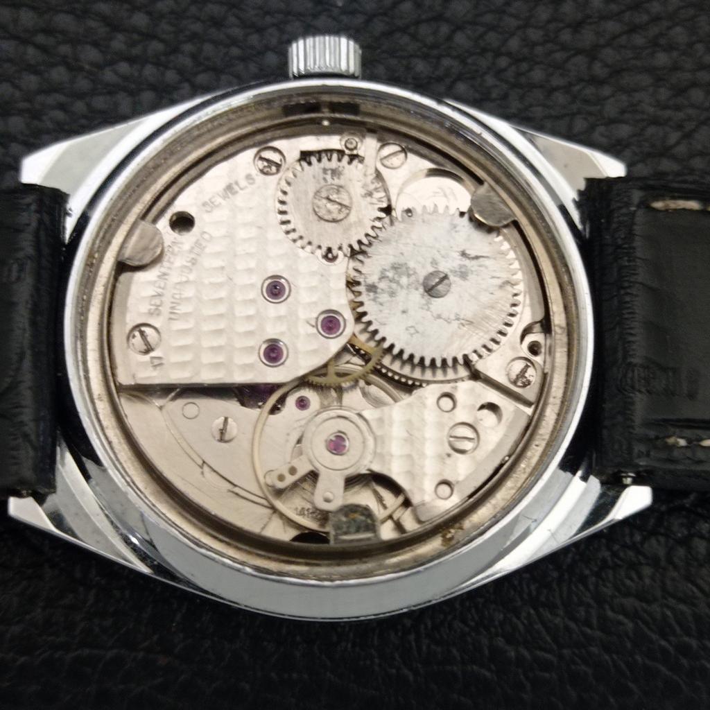 Ceas elvețian vintage SIMPLON cu întoarcere manuală pentru bărbați, recondiționat, cadran albastru a704615-1