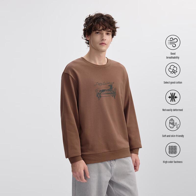 

Мужской свитшот FivePlus 2025 с круглым вырезом XL