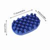 Silicone Material Silicone Curling Hair Brush Ergonomic Grip Twist Styling Brush  All Hair Types