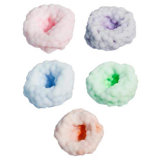 1/5Pcs Shapeable Stress Ball Toy Anxiety Relief DIY Squeeze Ball Sensory Toy Portable Soft Stretchy Moldable Ball Pinch Fidget Toy Party Favors