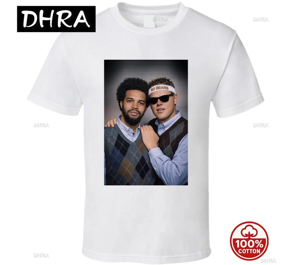 Caleb Williams Jim Mcmahon Stepbrothers T Shirt Trendy Artwork Ropa Hombre Gift for Friends T Shirt Breathable Street Fashion S