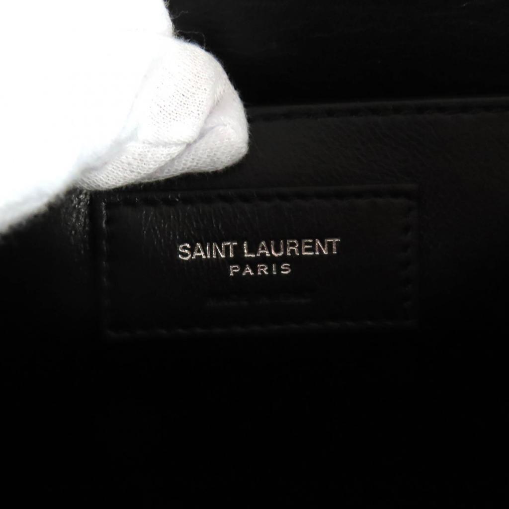 Great SAINT LAURENT PARIS Shoulder Bag Black Women MAL688253 Used