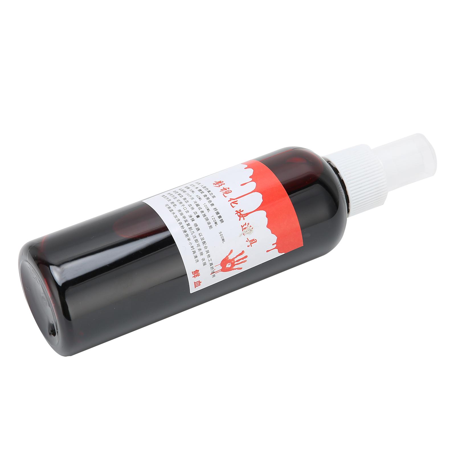 

200ml Makeup Blood Halloween Costume Spray Fake Blood Special Effect Makeup Blood