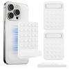Magnetic Soft Silicone Suction Pads Card Holder for Phone Fixture Suction Cup Backed Adhesive Rubber Sucker Pad for Fixed Pads