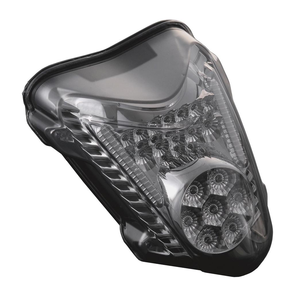 POSH FAITH Motorcycle Accessories LED Tail Lamp GSX1300R Hayabusa Smoke ('08-'12) 186190-92