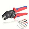 SN-58B Spring Crimping Pliers Ratcheting Wire Crimper Tools Multifunctional Manual Terminal Crimping Pliers 0.25-1.5mm² 23-16AWG