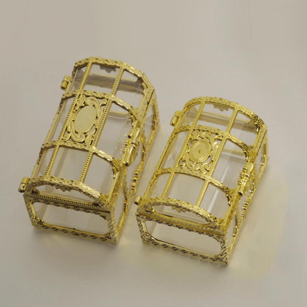 Vánoční nabídky Plastová krabička na poklady Organizér na dárky s bonbony Nádoba na cetky