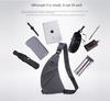 Men's Multi-Function Anti-Theft Shoulder and Messenger Bag