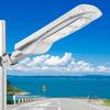 Sparkoe Solar LED Security Pole Aluminum 3930Lm 144Wh Lithium Battery Monocrystalline Solar Energy No Wiring 4 Installation IP66 Outdoor Road Lighting