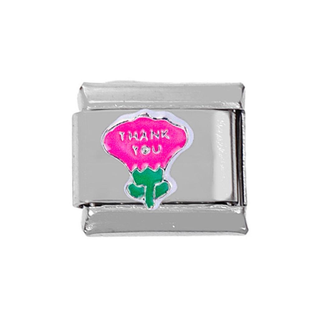 DIY Flower Italian Charm Links Fit 9mm Bracelet Accessary Stainless Steel Bracelet Making Jewelry Supplies Flower Module