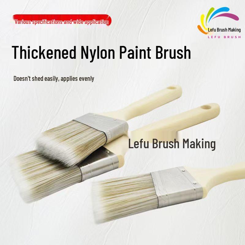 Angled Brush for Trimming, Outlining & Finishing with Latex Paint