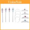 Shining Girl Princess Belle Dress Up Party Accessory 2pcs Set With Wand Tiara