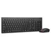 Lenovo 2nd Gen Thin Black Wireless Keyboard Mouse Set