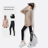 2023 Plus Size Yoga & Fitness Suit: Long Sleeve, Tummy Control, Slimming, Loose Fit