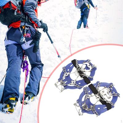 Crampons pour chaussures pour neige et glace Crampons antidérapants Randonnée Pêche
