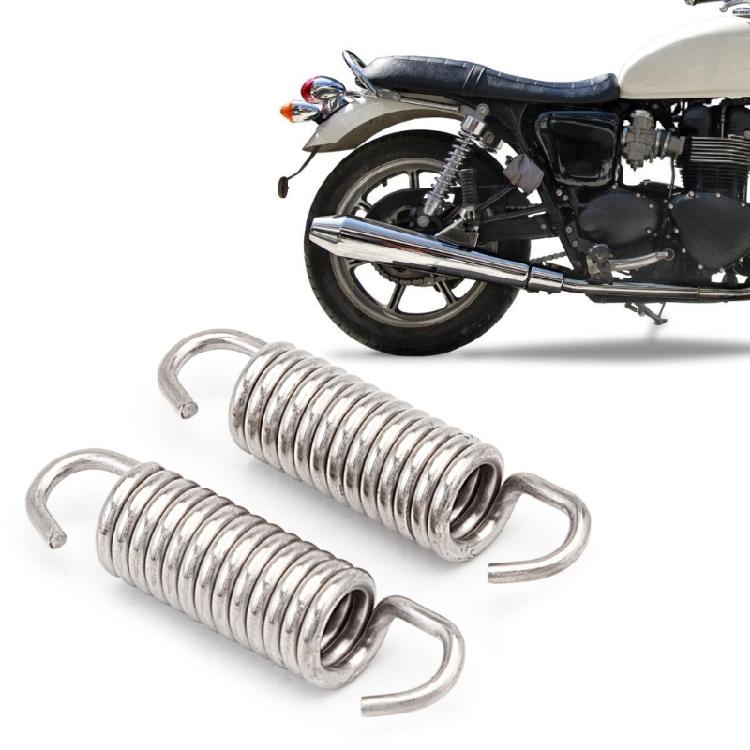 43mm Easy Installation Muffler Exhaust Pipe Spring Motorbike Accessories Stainless Steel Exhaust System Fixing Spring
