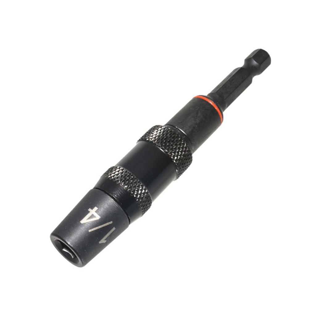 Praktischer Steckschlüssel-Adapter 1/4 3/8 5/16 Magnetischer Antriebsführer Sechskant-Verlängerungsstange Magnetischer Bithalter für enge Räume