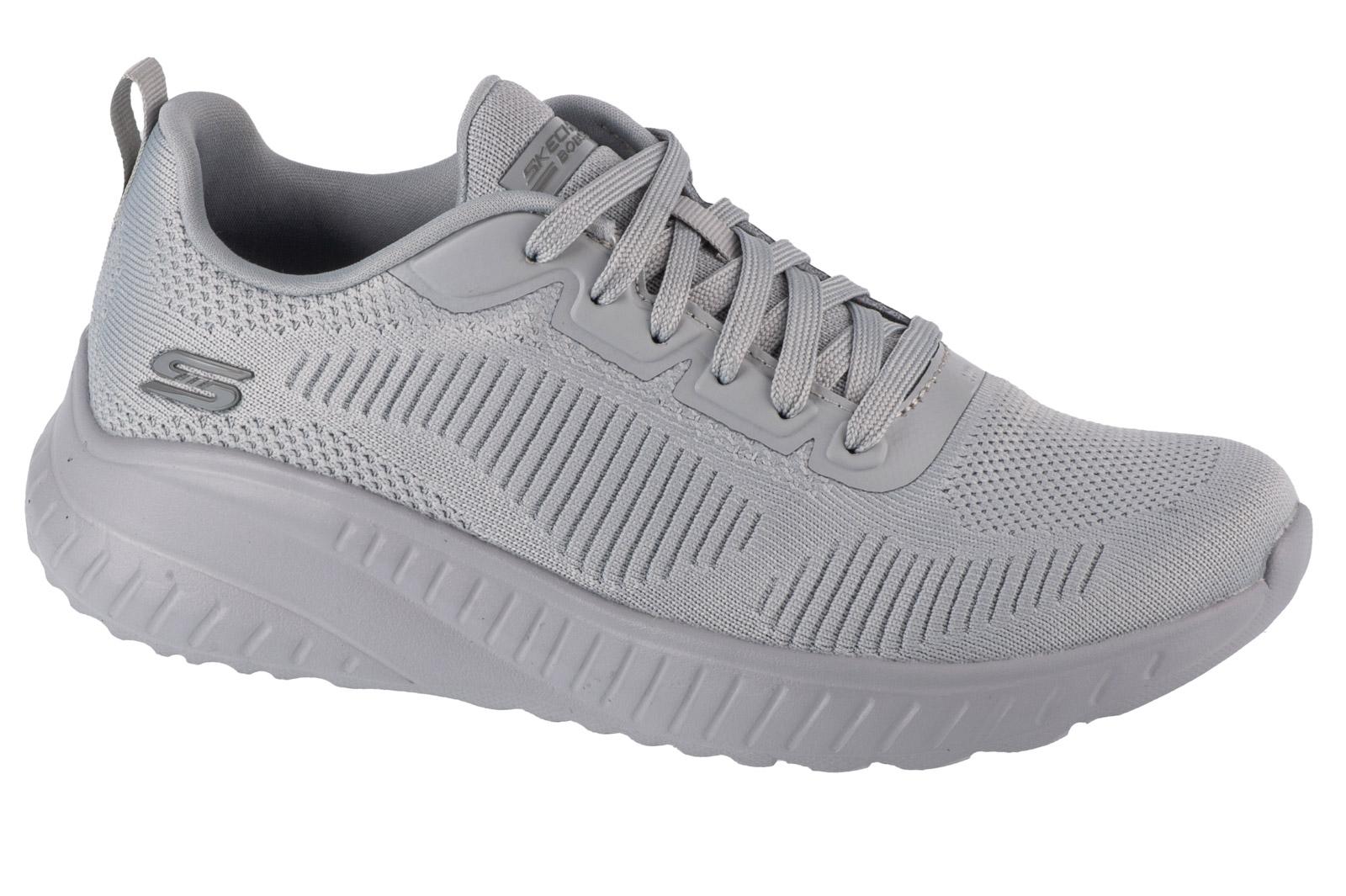 Skechers Bobs Squad Chaos - Face Off, scarpe da ginnastica grigie da donna 41 grigio