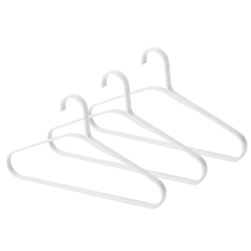 

GUDEE Life CAKON Bamboo Hanger, Wooden, 3kg Weight Capacity, Natural Bamboo Design, Shabby White (Set of 3)