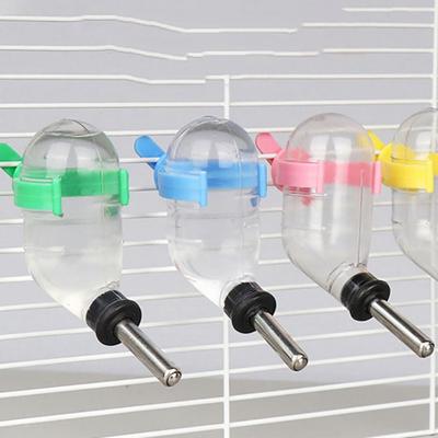 60ML Hamster Water Dispenser Automatic Leakproof Hamsters Water Bottle Hanging Hamster Rolling Ball Kettle