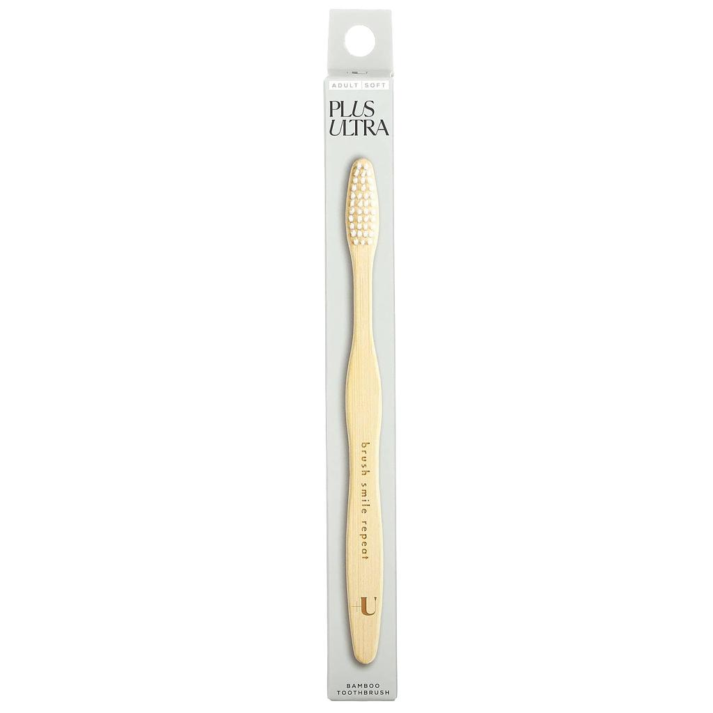 Bamboo Toothbrush, Smile Repeat, Soft, Adult, 1 Toothbrush