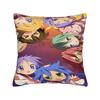 Konata Izumi L-Lucky S-Star Pillowcases Novelty Pillow Case For Living Room Chair Square Pillow Cover