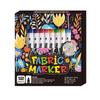 Washable Fabric Markers - Stain-Free, Colorful, Waterproof, Fade-Resistant, DIY Graffiti Pens