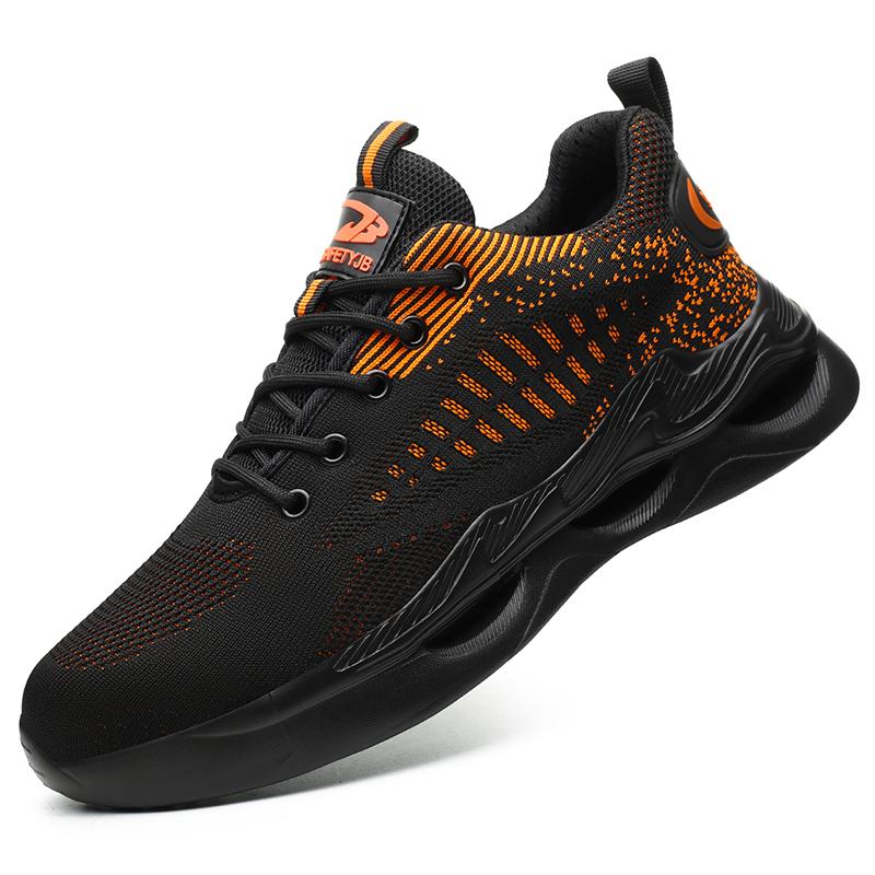 

Неразрушимая защитная обувь. Легкие рабочие кроссовки. Дышащая удобная рабочая обувь. Нескользящие ботинки. Защитная рабочая обувь. 37