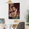Elvis Presley Custom Wall Tapestry Foldable Wall Tapestry Non-Fading Color Great for Bedroom Wall All-Season Use Gifts For Family Or Friends
