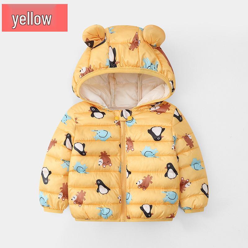 2025 Lightweight Cotton-Padded Jacket for Infants and Kids