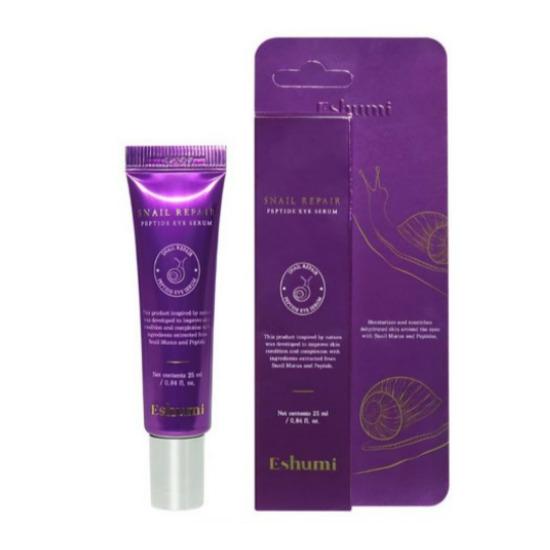 ESHUMI Snail Repair Peptide Eye Serum Anti-Aging Firming Wrinkle Care 25ml