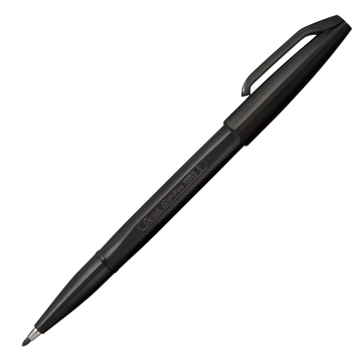 

Ручка-маркер Pentel Sign Pen Черный x На водной основе S520-AD 1,3 см 13,3 см чёрный