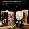 Retro Hawaiian Tiki Keramik Cocktailbecher
