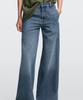 Masimodutti Mid-Rise Wide-Leg Jeans
