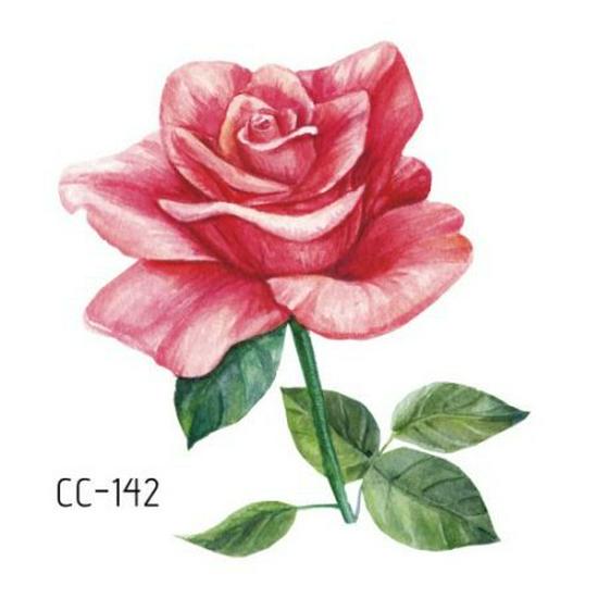 Waterproof Temporary Flower Tattoo Stickers - Fashionable, Beautiful, and Fresh Designs