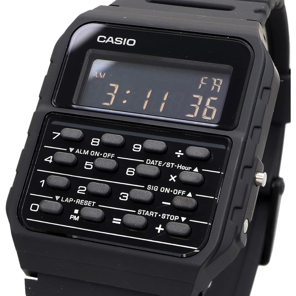 [Casio Standard] Watch Calculator Watch with Calculator Function CA-53WF-1B Overseas Model [Paral...