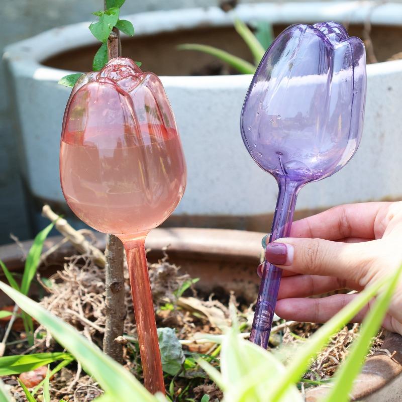 8Pcs Self Watering Tool Self Watering Tool Automatic Drip Irrigation Supplies Dripping Water Devices for Potted Plants Flower