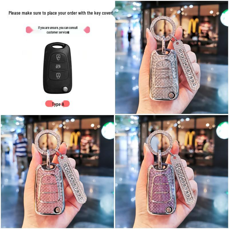 Kia Autoschlüsselhülle für die Modelle K3, K5, K2, Pegas, KX3, K4, KX5, KX Cross, Huan Chi und Kaimo