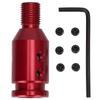 Gorgeri Shift Knob, Universal Car Shift Knob Adapter 12x1.25 (Red)