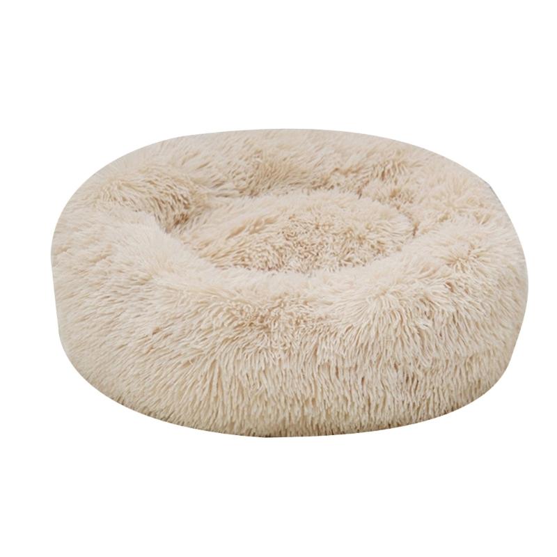 Cat Bed for Indoor Cat Winter Soft Round Sofa Bed Handmade for Small Kitten