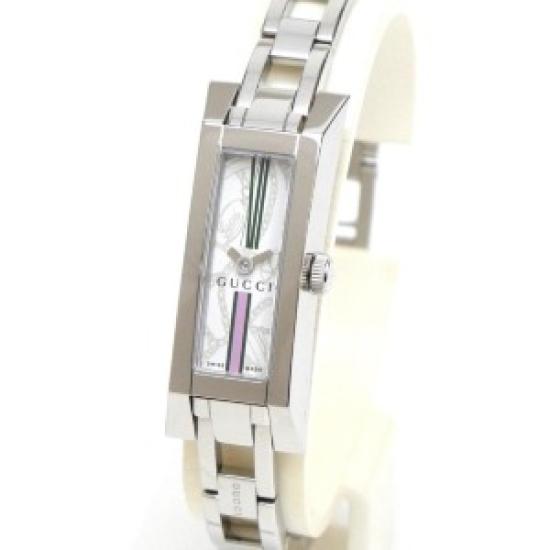 

Used GUCCI 110 Women s Quartz Watch | White Dial | Stainless Steel Bracelet 16.8cm | Swiss Made | білий